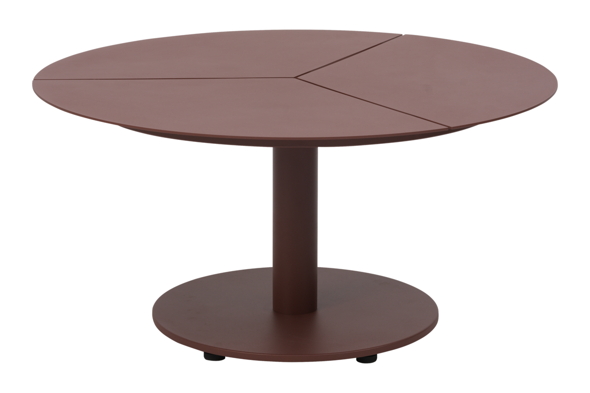 PEACE LOUNGE Ø80 H40 cm - Zin Red