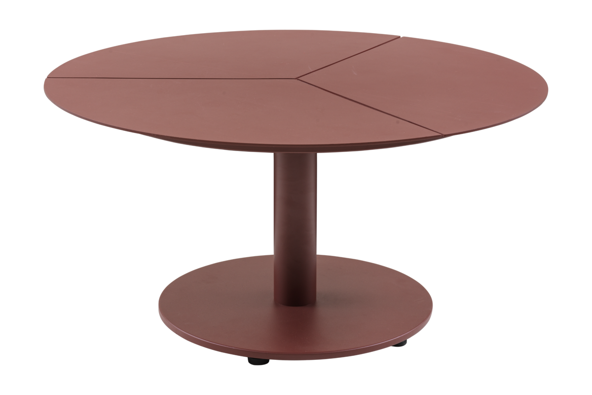 PEACE LOUNGE Ø80 H46 cm - Zin Red