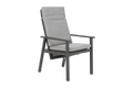 SAMVARO Pos.stol Hög rygg - Antracit/Pearl Grey