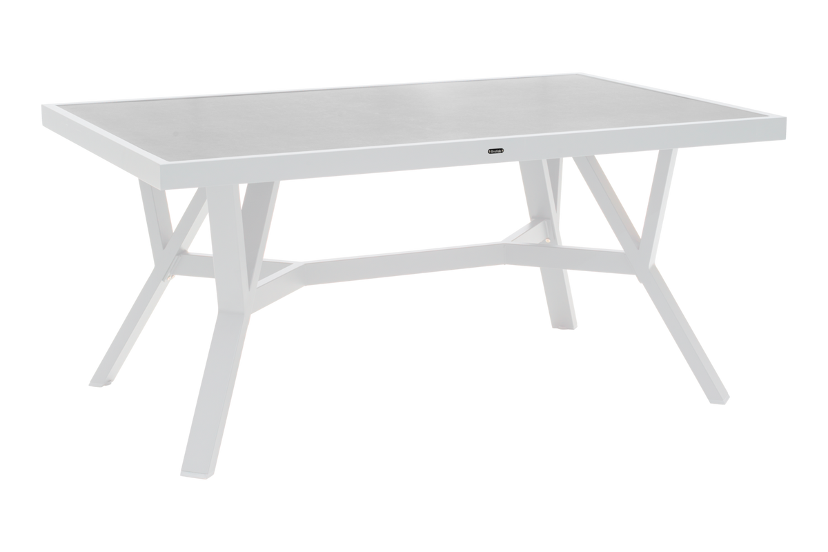 SAMVARO HIGH 140x90 H65 cm - Vit/Grå