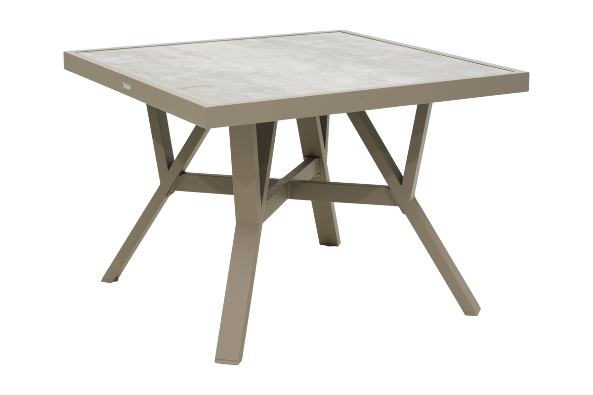 SAMVARO HIGH 90x90 H65 cm - Khaki/Sand