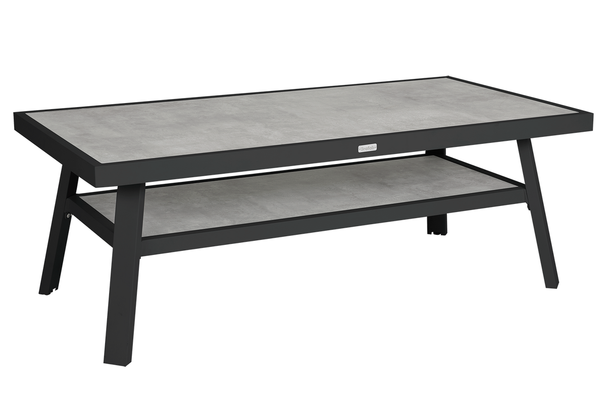 SAMVARO LOW 140x70 H50 cm - Antracit/Antracit