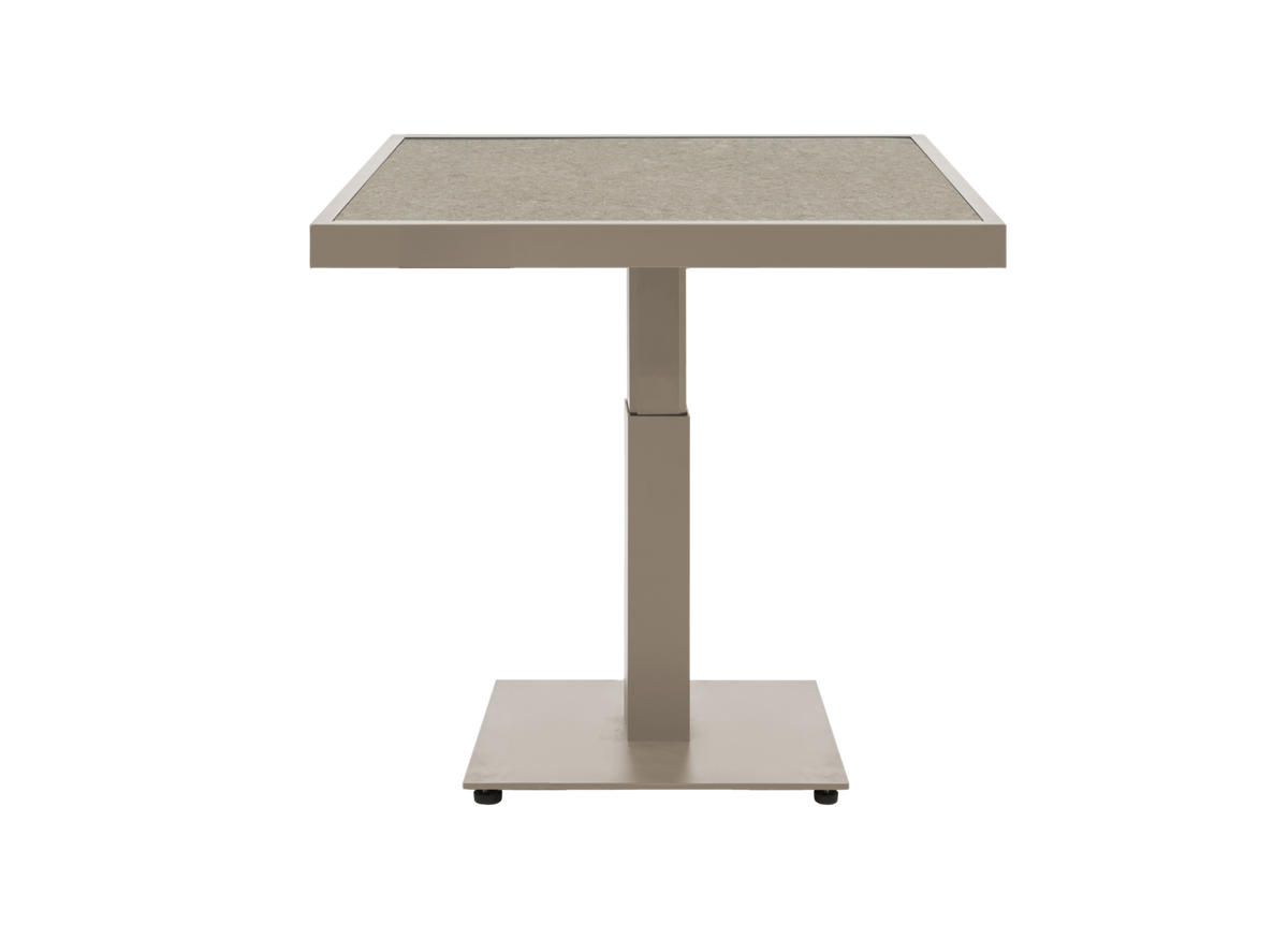 SCALE 85x85 H49-73 cm - Khaki/Greish keramik