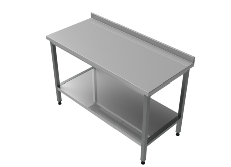 Rostfri bänk 1200*650*900mm