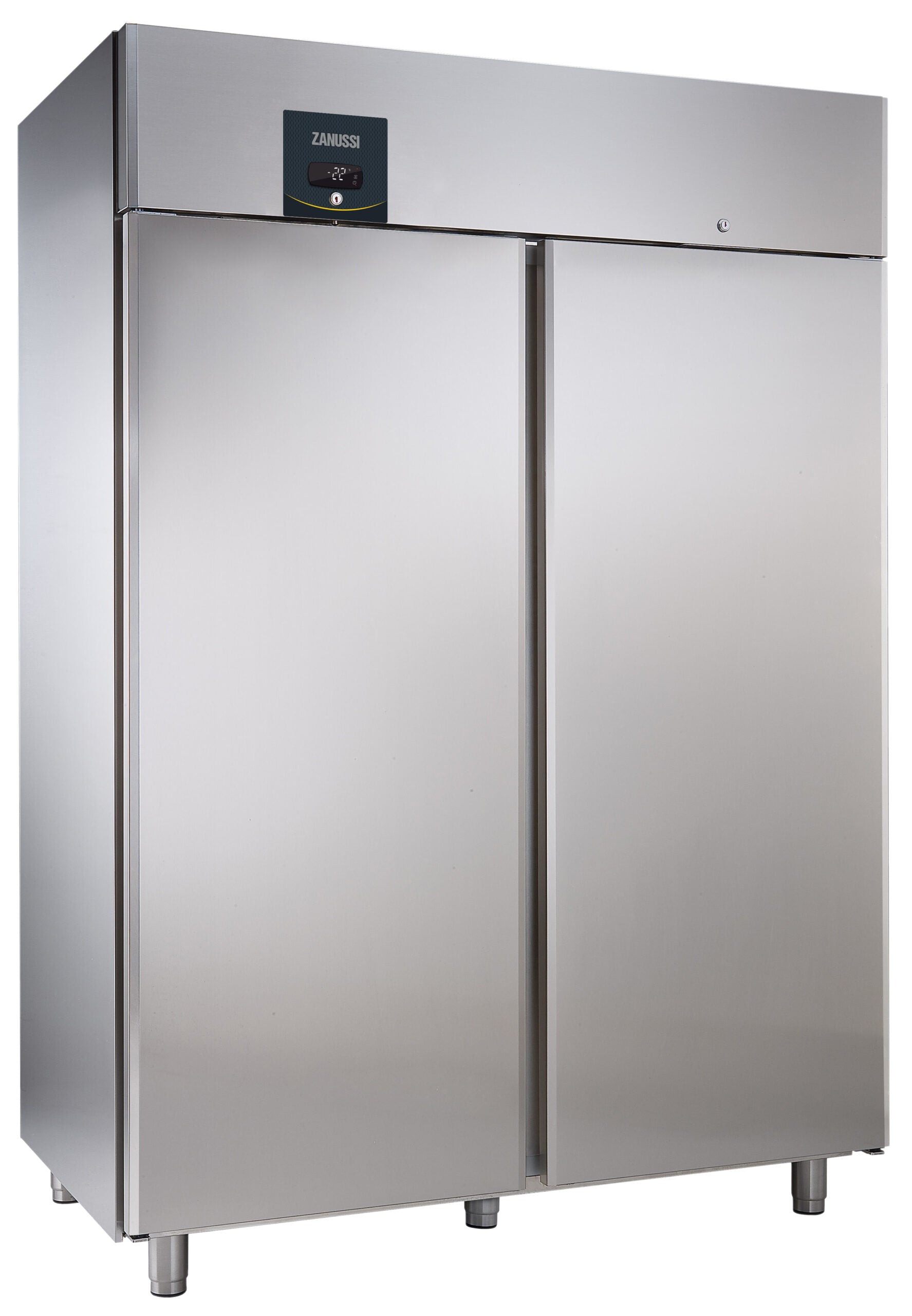 FRYSSKÅP, 2 DÖRRAR, 1430 LT, -22-15°C, DIGITAL, AISI 430, R290