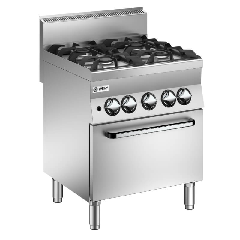 Gasspis med elugn Wery CFGE 67P