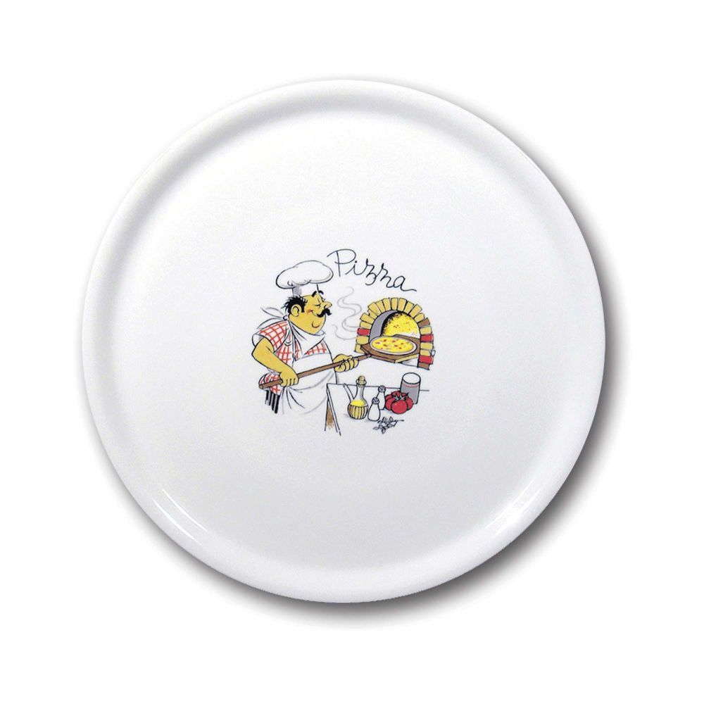 Pizza plate Traditional, HENDI, vit, ⌀330mm