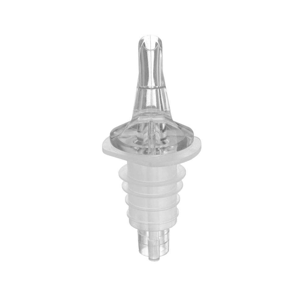 Free-flow pourer, BarUp, Transparent, 4 pcs