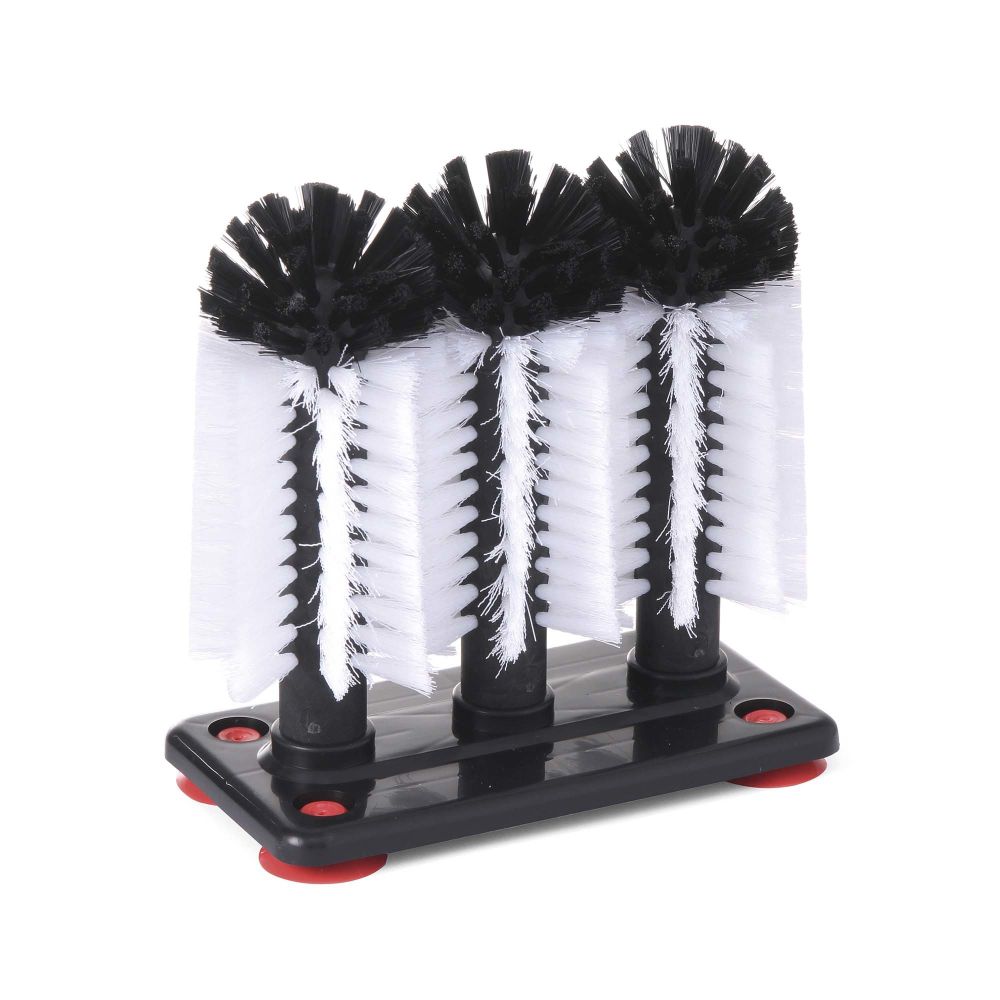 Glass brushes, BarUp, 185x95x(H)190mm