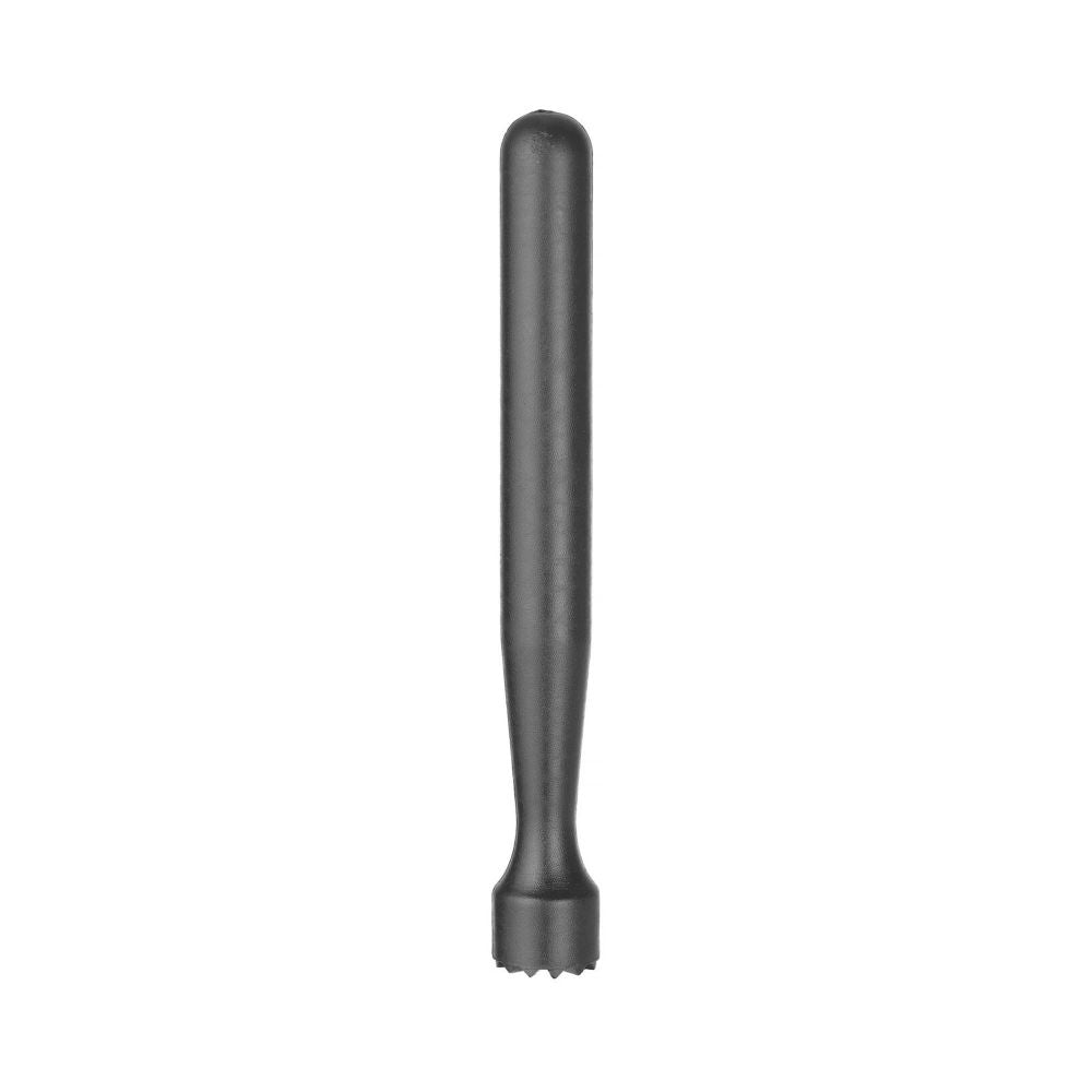 Muddler, BarUp, profiled, star-shaped, Black, ⌀34x207mm